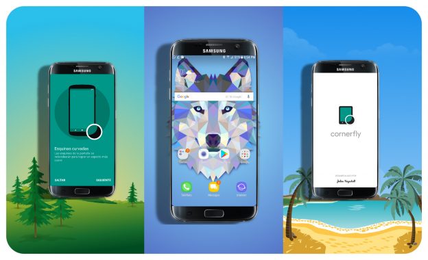 Redondea las esquinas de la pantalla de tu Android con Cornerfly